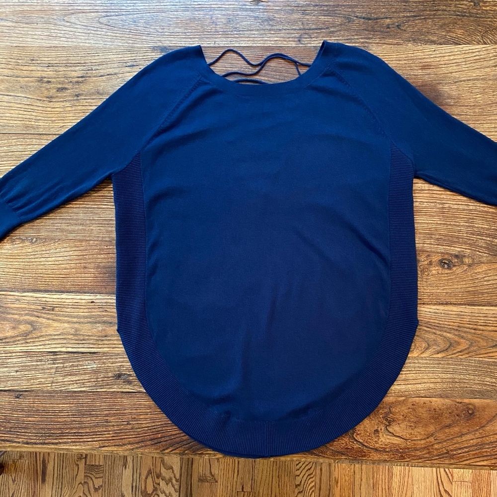 Fantastic Deep Blue Knit Tunic